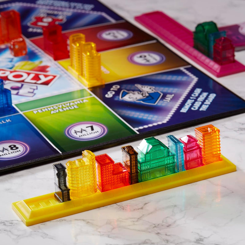Hasbro Gaming Monopoly Chance, close-up detail