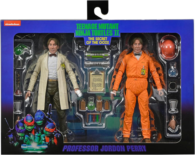 TMNT Secret Of The Ooze Movie Lab Coat Professor Perry And Hazmat Suit Professor Perry 7" Scale Action Figure 2-Pack Teenage Mutant Ninja Turtles (view 3)