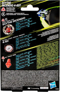 Beyblade X Scythe Incendio 4-60T Starter Pack Top and Launcher, rear view