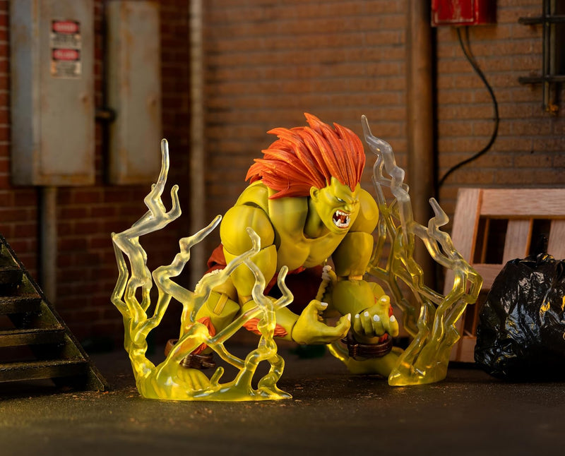 Blanka Street Fighter Deluxe Action Figure (Case of 6) back view
