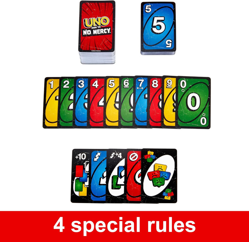 UNO Show Em No Mercy Card Game - Image 3
