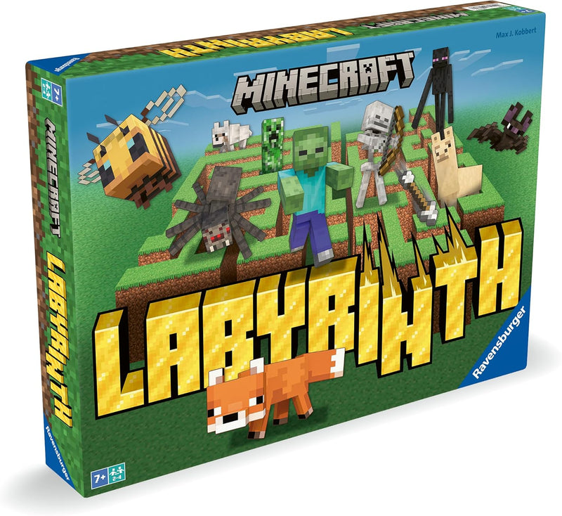 Ravensburger Labyrinth - Minecraft, rear view