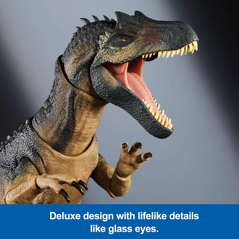 Jurassic World Hammond Collection Allosaurus Action Figure, side angle