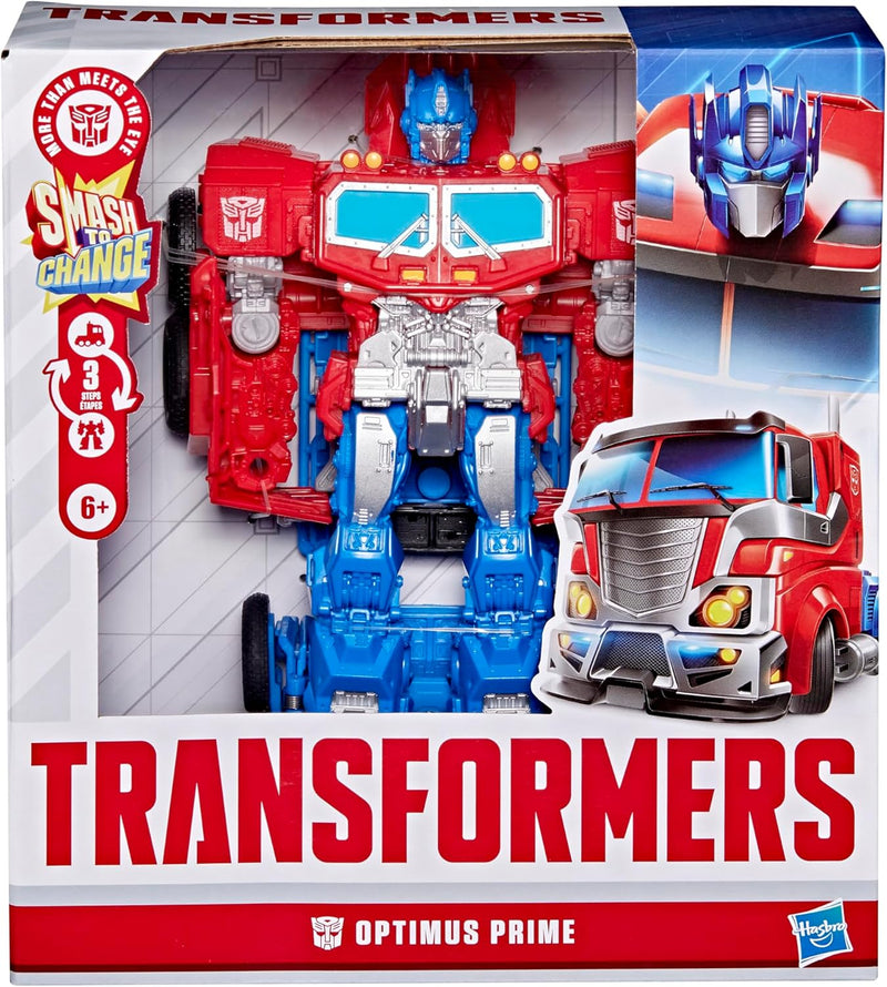 Transformers Smash Changers Optimus Prime Action Figure - Image 4