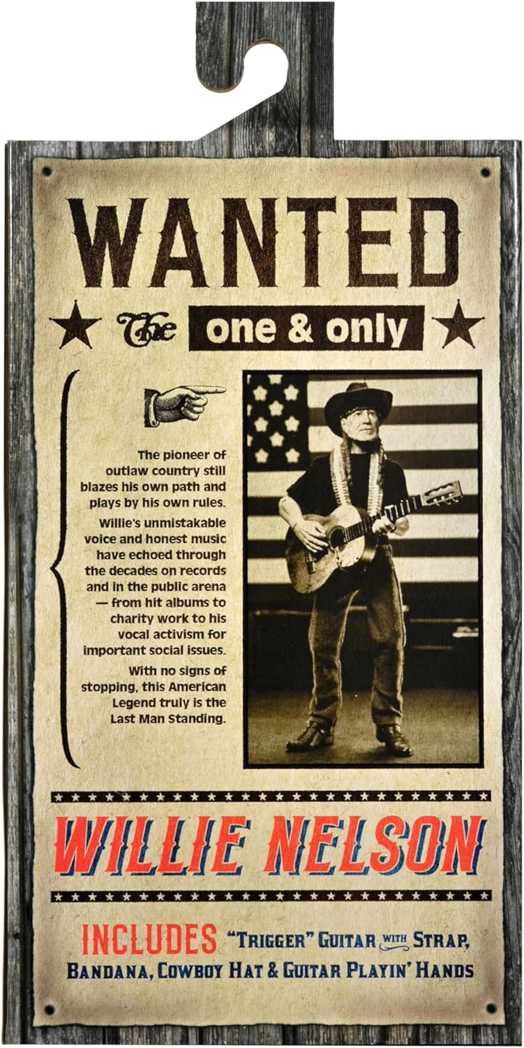 Willie Nelson 8" Clothed Action Figure (view 3)