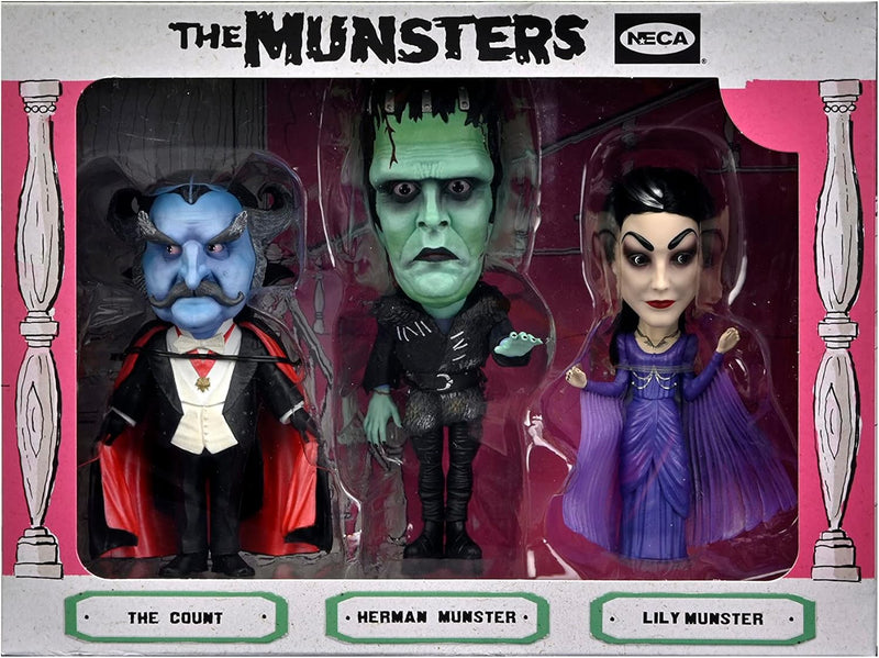 Munsters (Rob Zombie‚Äôs Version) Retro Big Head Figure 3-Pack (view 3)