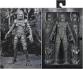 Creature from the Black Lagoon Black & White Ultimate 7" Scale Action Figure close up detail