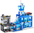 MAX City Police Headquarters 889 Piece Building Bricks Playset alternate view 4