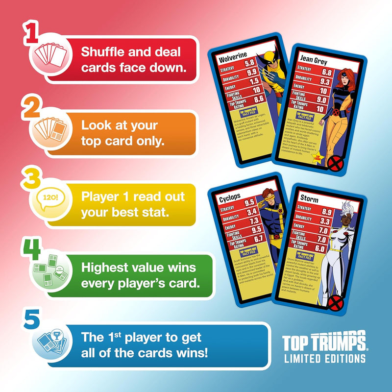Top Trumps X Men97 Limited Edition Card Game - Image 3