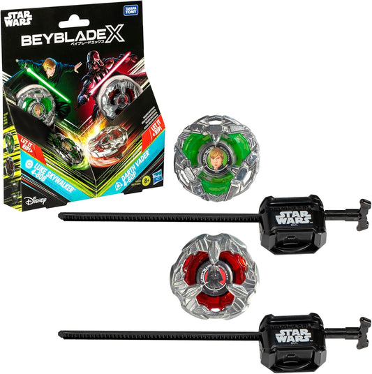 Beyblade X Luke Skywalker 4 80B (Stamina) Vs. Darth Vader 4 60B (Balance)