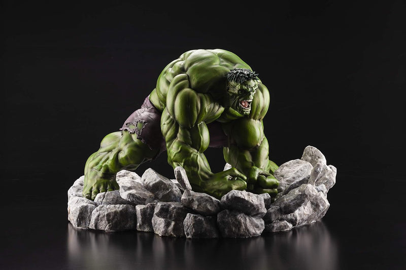 Marvel Hulk Artfx Premier Kotobukiya Limited Edition Statue, rear view