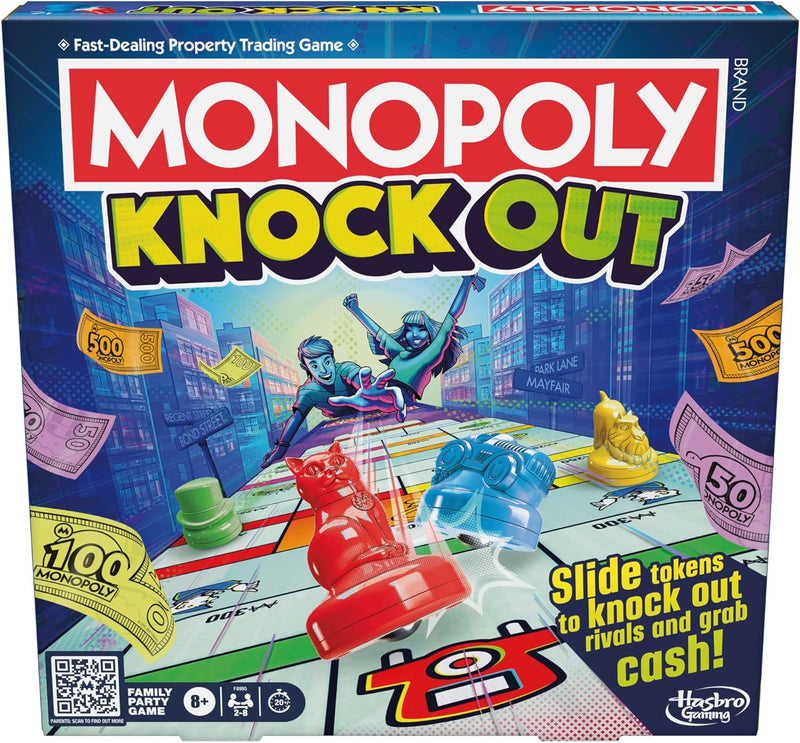 Monopoly Knock Out Board Game