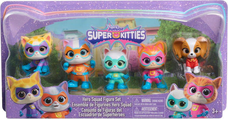 SuperKitties - Collectible Hero Squad Figure Set