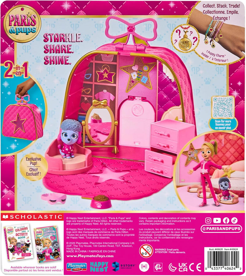 Paris and Pups Purse and Pup Playset close up detail