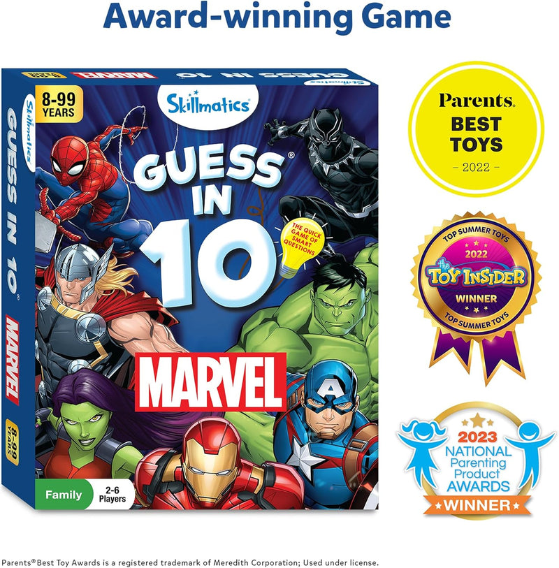 Skillmatics Guess in 10 Marvel, alternate view