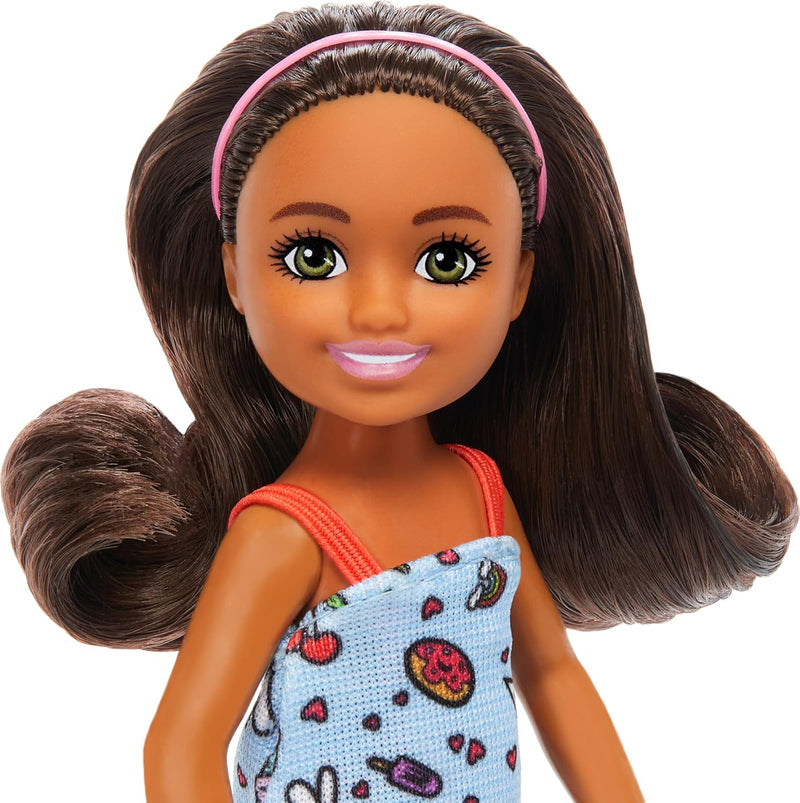 Barbie Chelsea Blue Dress & Headband Doll - Image 2