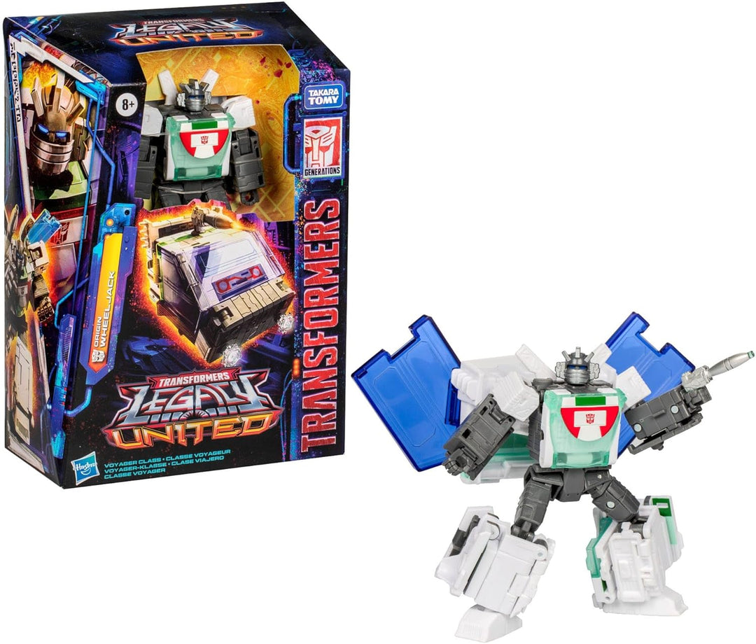 Transformers Legacy United Voyager Class Origin Wheeljack Action Figure