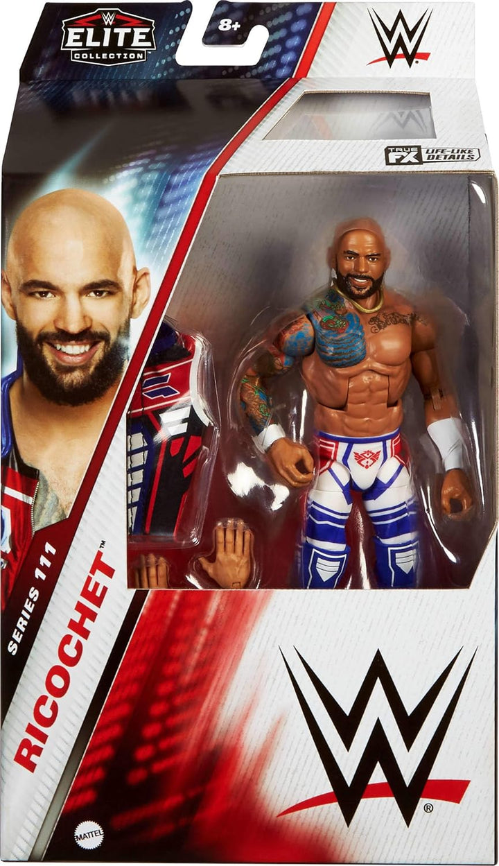 WWE Elite Collection Ricochet with Accessories Action Figure