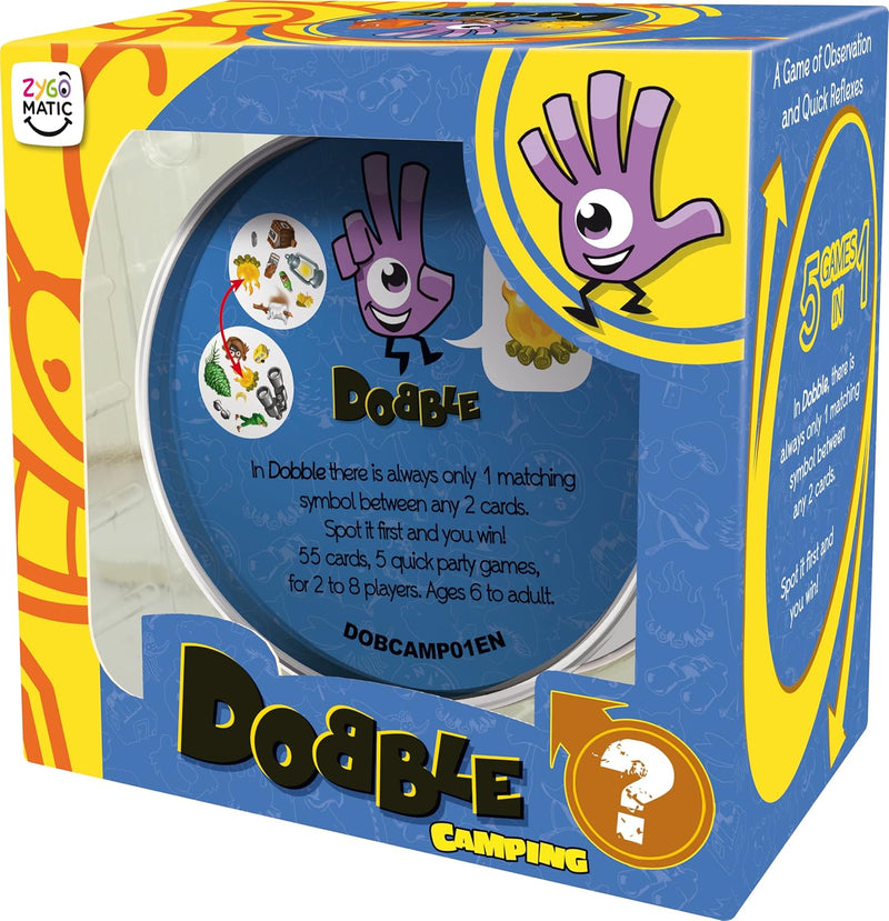 Dobble Camping, side angle