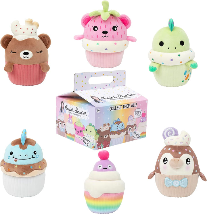 Moriah Elizabeth 6” Mini Mystery Plush Cupcake Plush