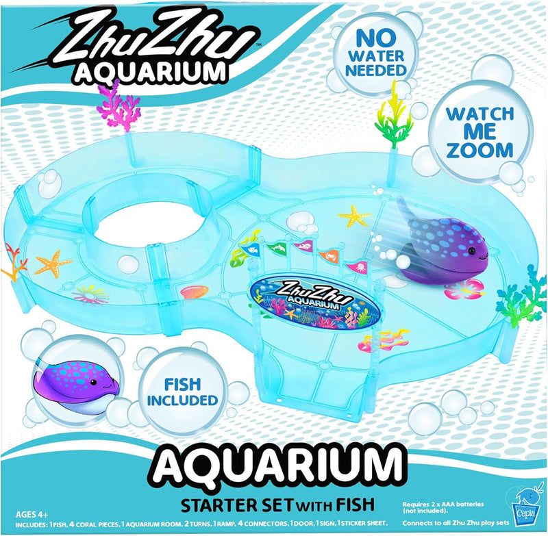 Zhu Zhu Aquarium Figure of 8 Starter Playset, alternate view
