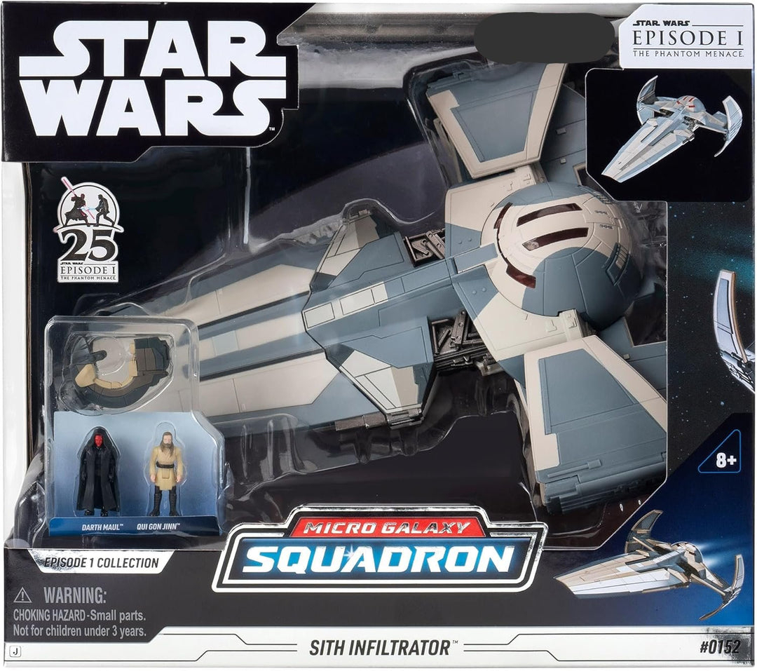 Star Wars 10" Micro Galaxy Squadron Sith Infiltrator