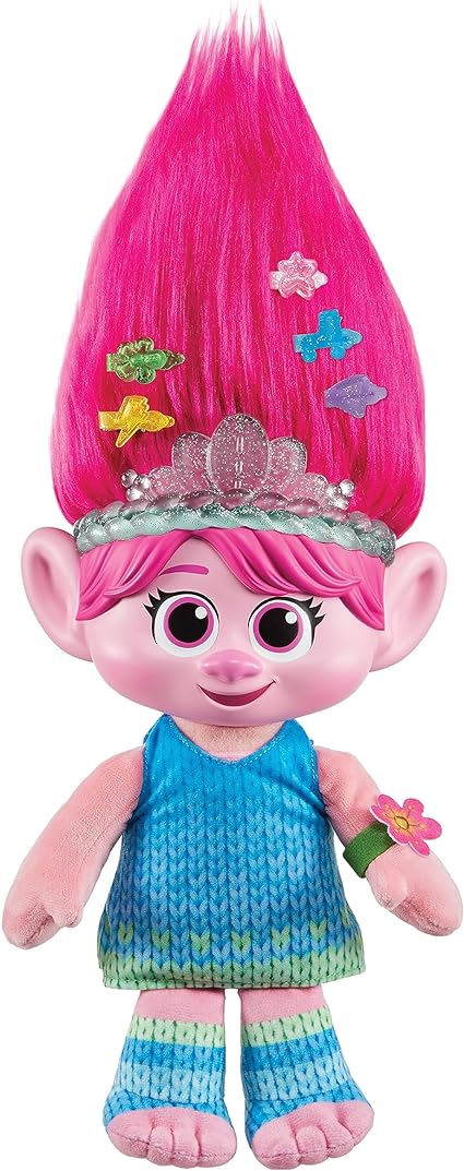 Trolls Hair Pops Surprise Poppy Feature Plush