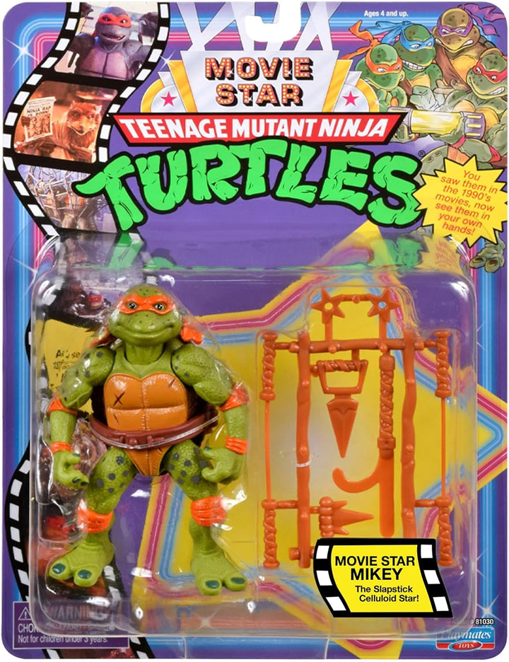 Teenage Mutant Ninja Turtles Movie Star Mikey Action Figure