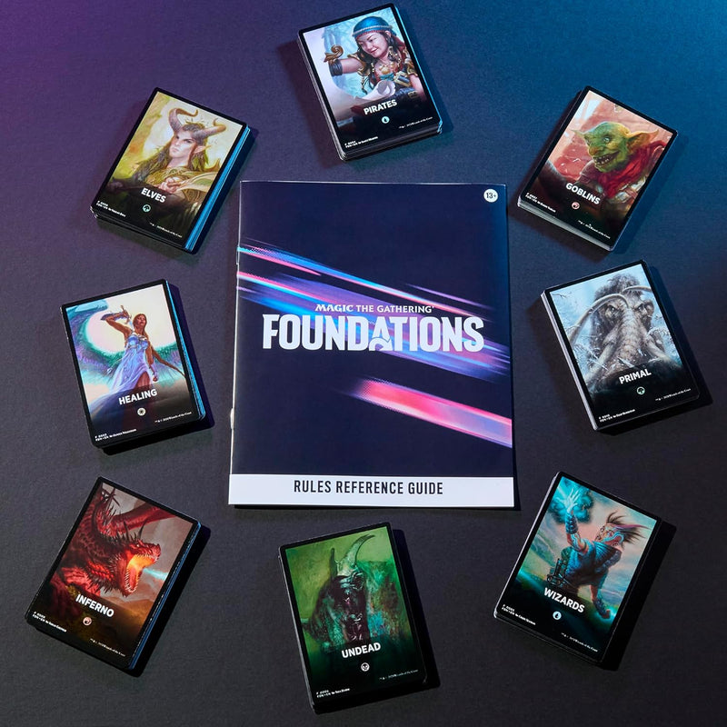 Magic: The Gathering Foundations Beginner Box, side angle