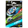 Beyblade X Sword Dran 3-60F Starter Pack Top and Launcher, close-up detail