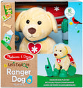 Melissa & Doug Let's Explore Ranger Dog Plush with Search and Rescue Gear Playset - Image 6