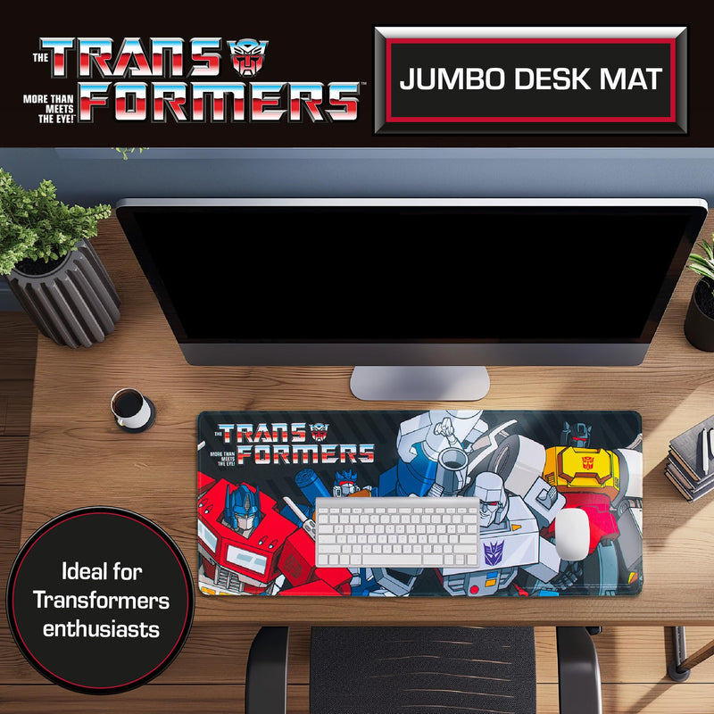 Transformers Gaming Desk Mat, side angle