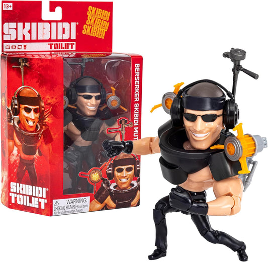 Skibidi Toilet Deluxe Figure Series 2 Berserker Mutant Figure