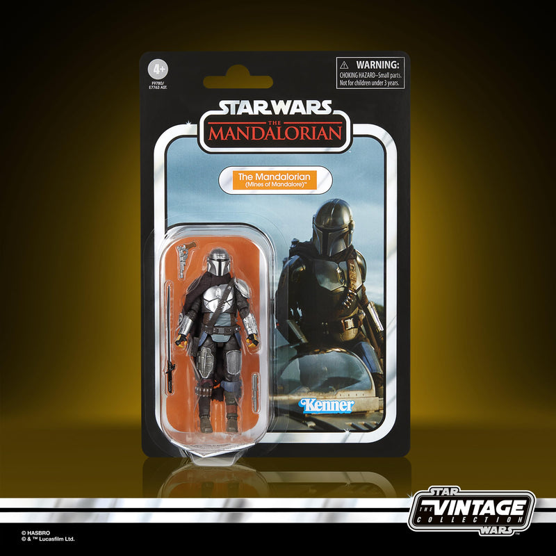 The Mandalorian Figure Star Wars Vintage Collection, side angle