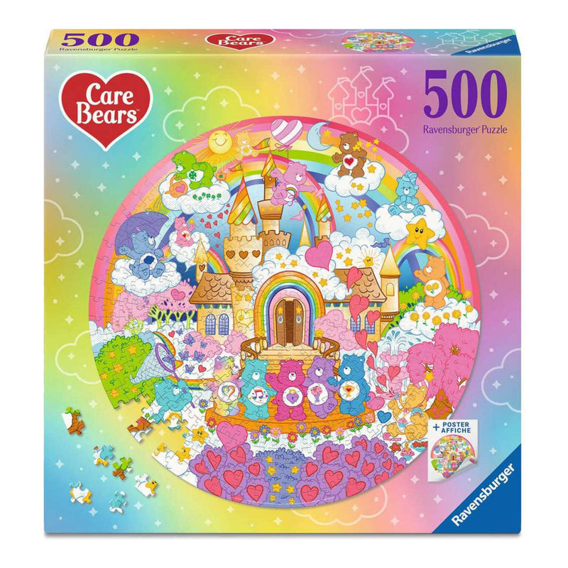 Care Bears Circular 500 Piece Jigsaw Puzzle