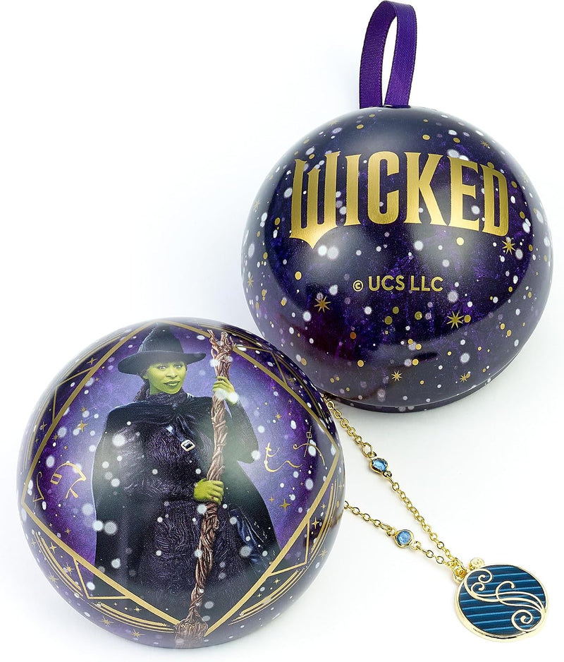 Elphaba Wicked Gift Bauble with Shiz University Necklace