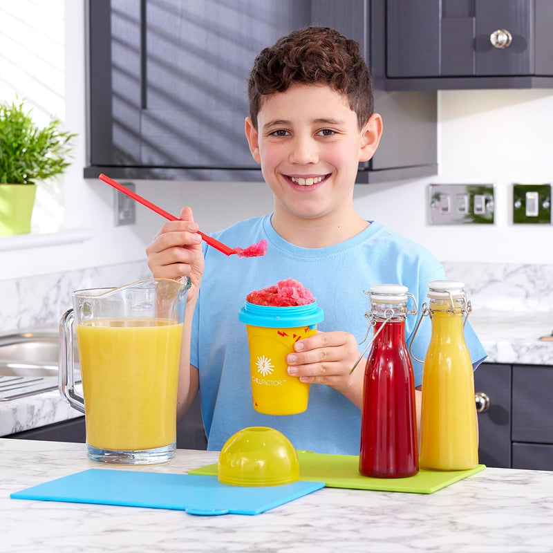 ChillFactor Colour Shock slushy maker, size reference