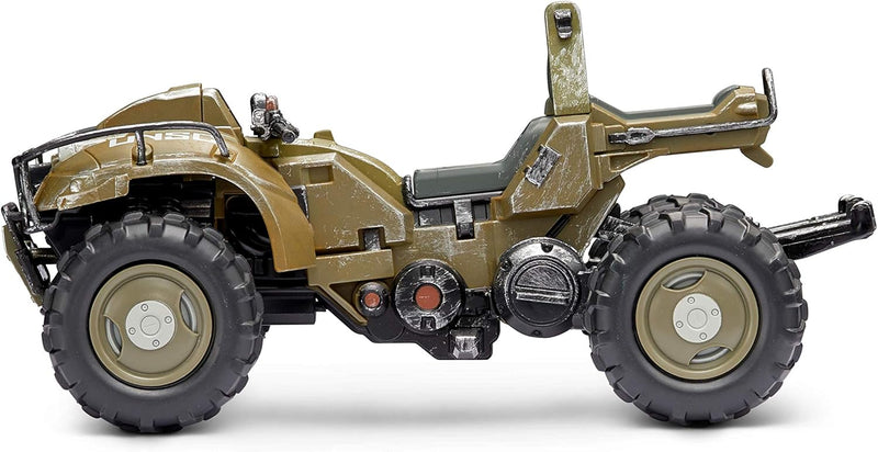 HALO World of Halo Mongoose Vehicle with Master Chief, side angle