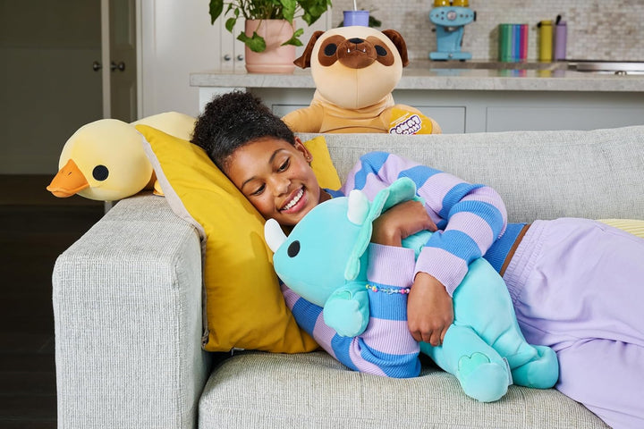 Hug-A-Lumps Weighted Plush Delilah the Dinosaur