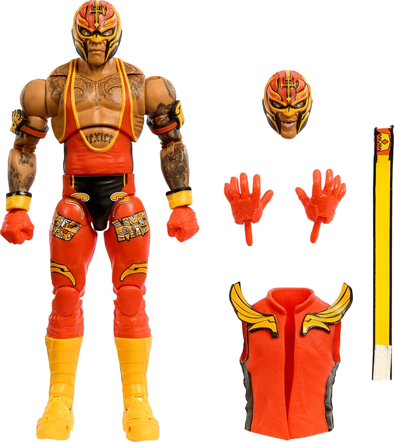 WWE Ultimate Edition Rey Mysterio 6" Action Figure, alternate view