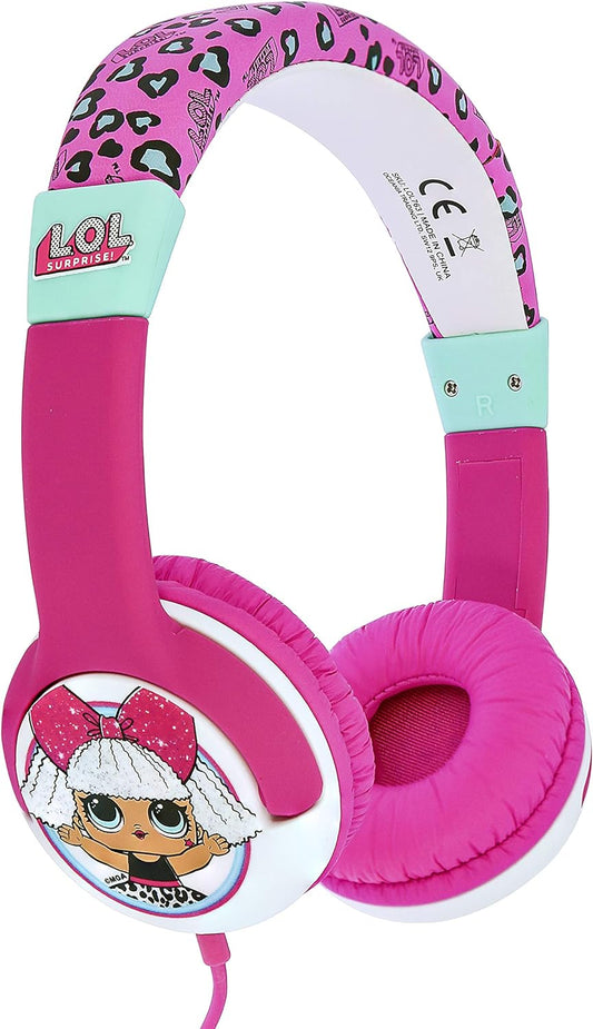 OTL Wired Junior L.O.L Surprise! My Diva Pink Headphones - Image 2