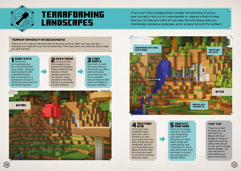 All New Official Minecraft Creative Handbook Hardback By Mojang AB - Image 3