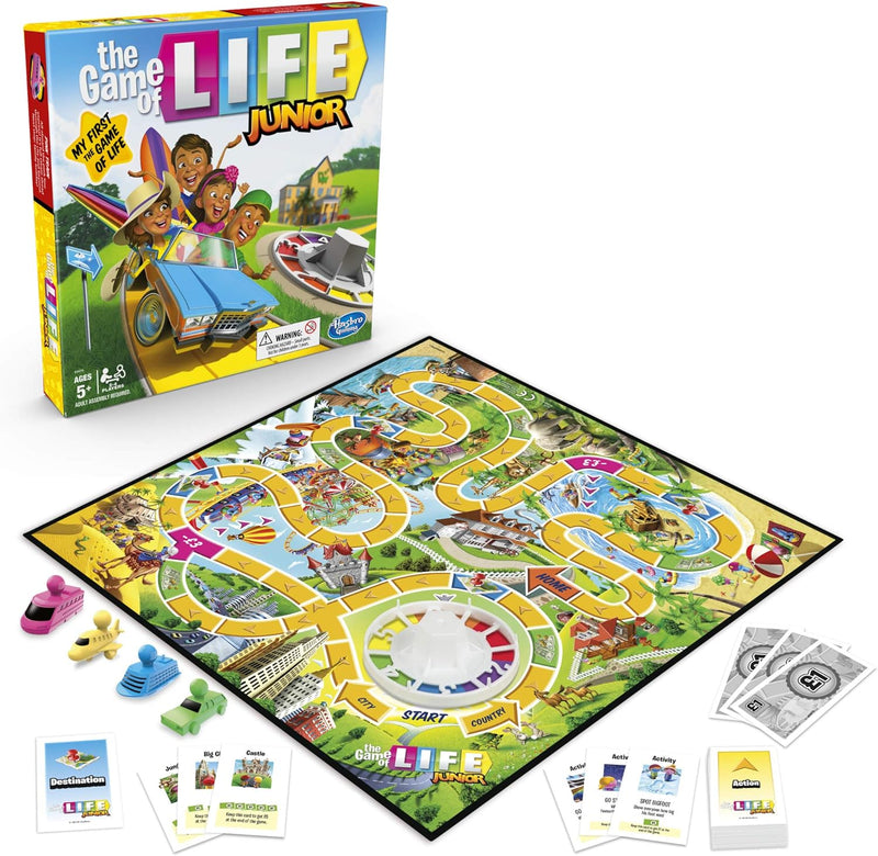 Hasbro The Game of Life Junior, alternate view