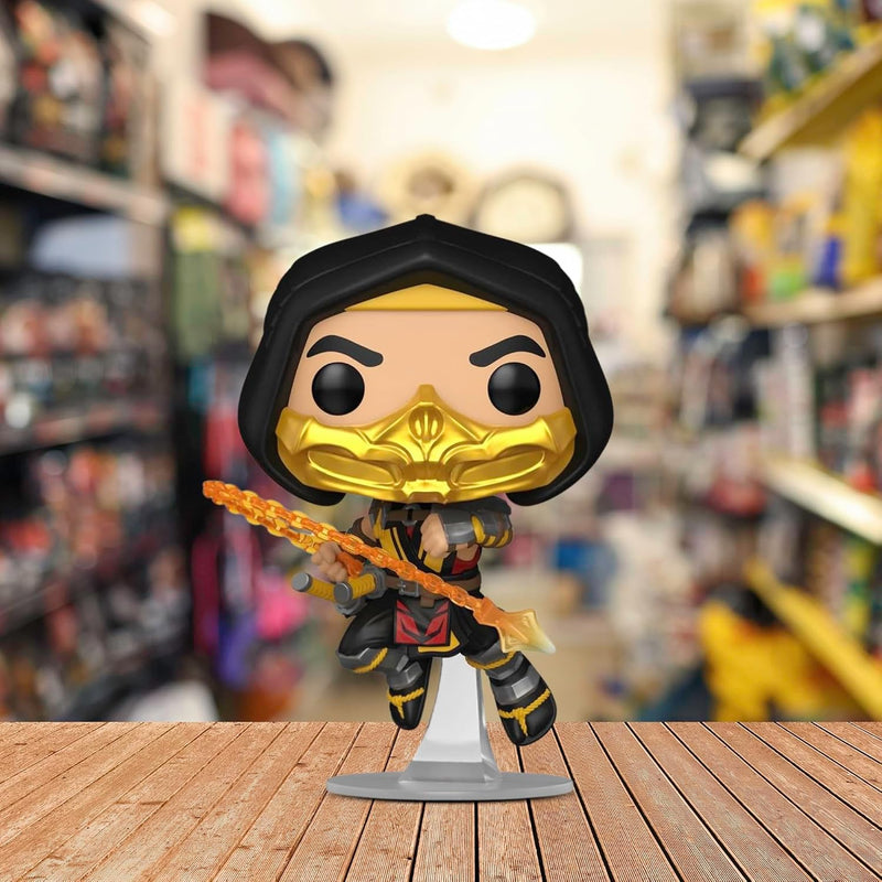Funko POP! Games: MK11 Fatality - Scorpion, alternate view
