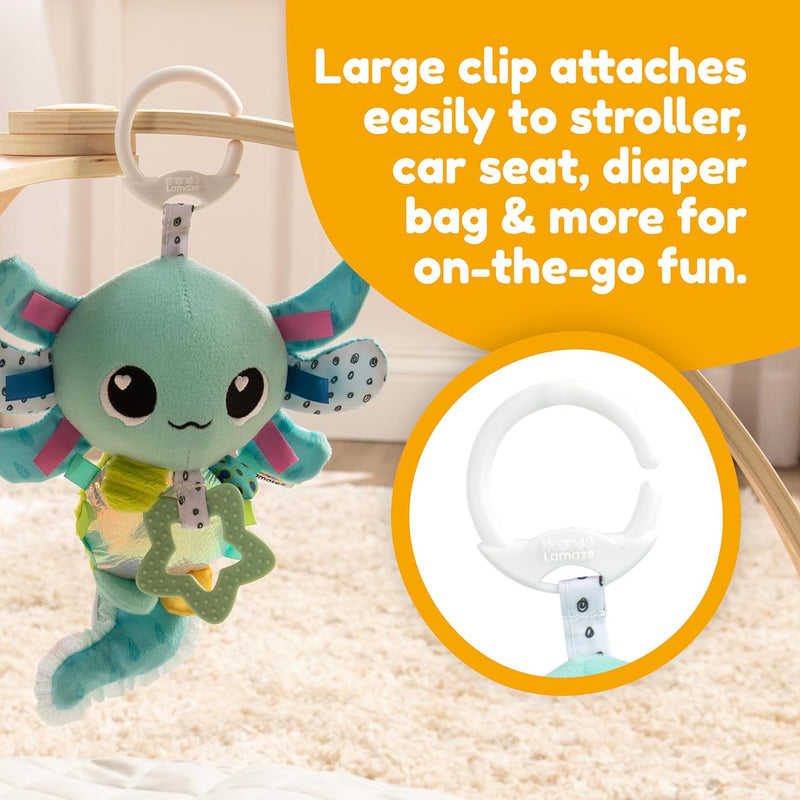 Lamaze Alise Axolotl Clip & Go Sensory Toy - Image 5