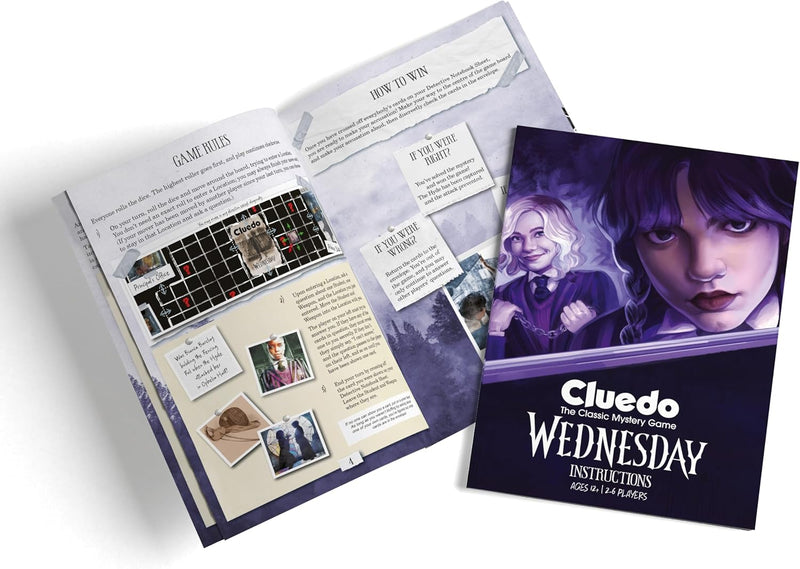 Cluedo Wednesday Board Game - Image 2
