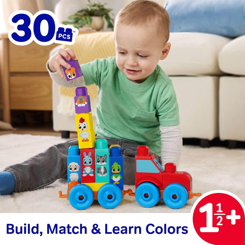 Mega Bloks Build & Match Animal Tractor - Image 2