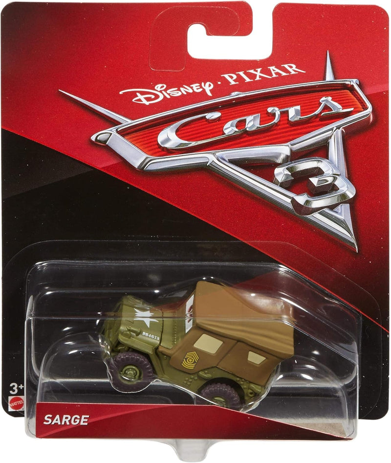 Disney Cars 3 Die Cast Sarge