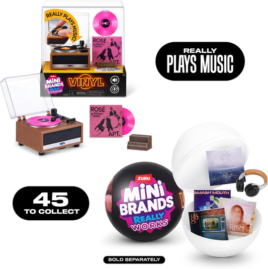 Mini Brands Really Works Vinyl Playset Series 1 Playset