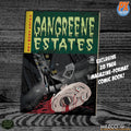 Gangreene Estates Theodore Sodcutter One:12 Collective Deluxe Edition with Comic close up detail